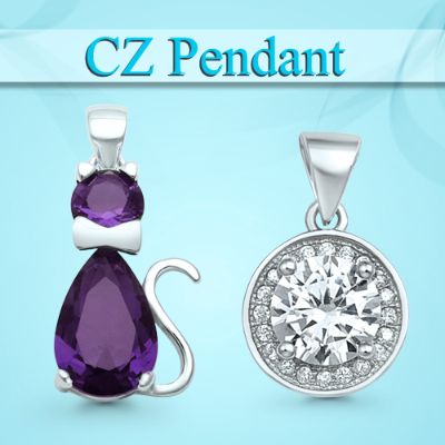 Cubic Zirconia Pendants