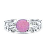 Round Two Piece Gold Ring