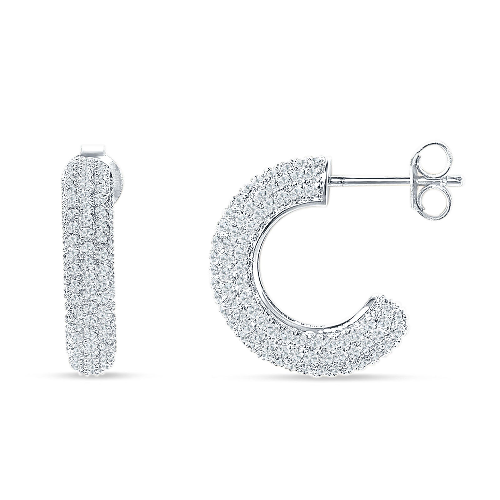 Half Circle Earrings