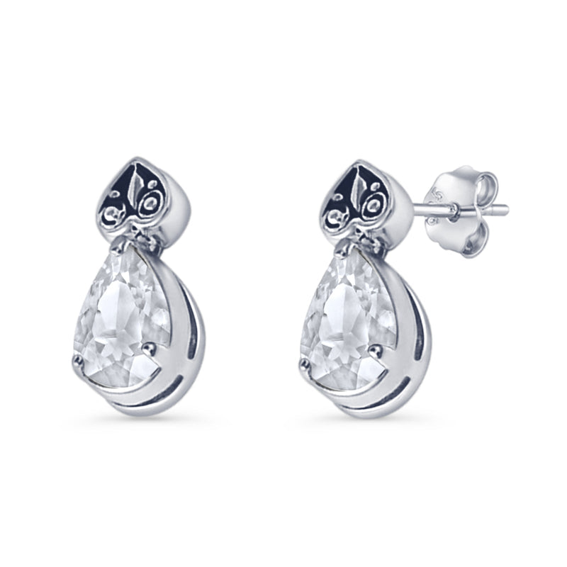 Pear Dangle Earrings