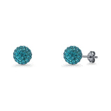 Full Ball Stud Earring