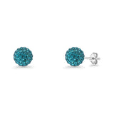 Full Ball Stud Earring