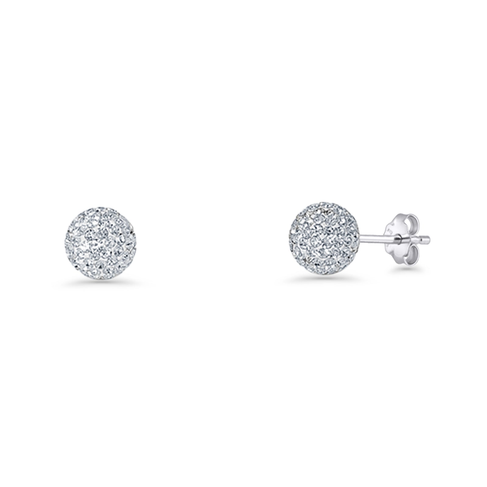 Full Ball Stud Earring