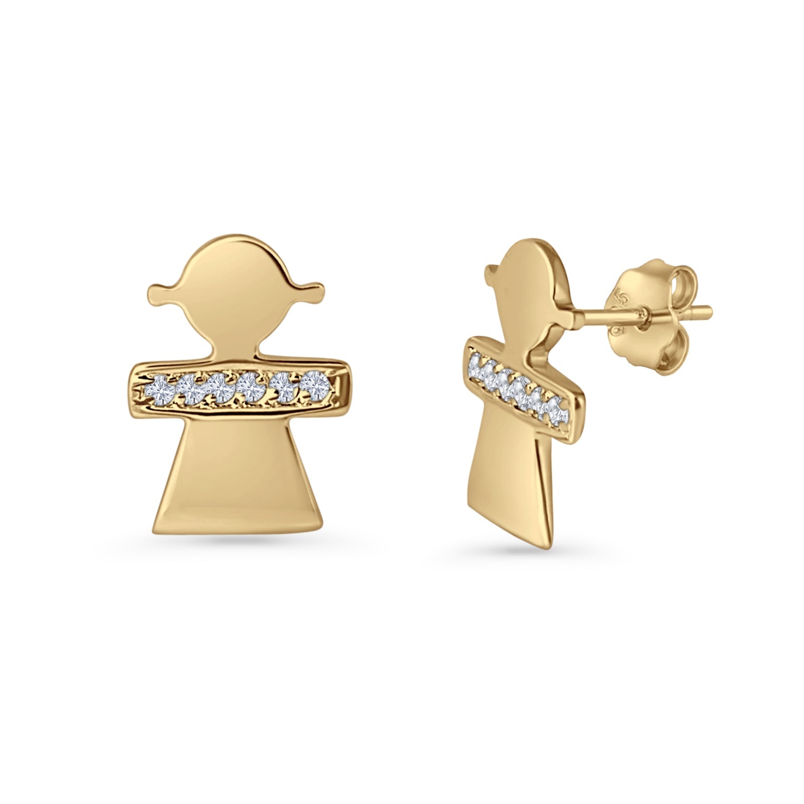 Girl Stud Earrings
