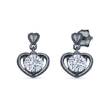 Heart Stud Earrings