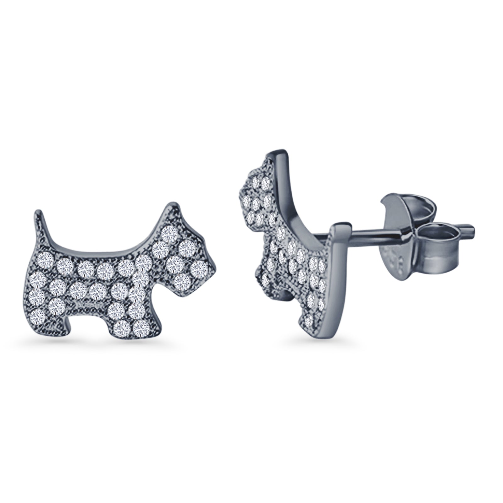 Dog Stud Earring