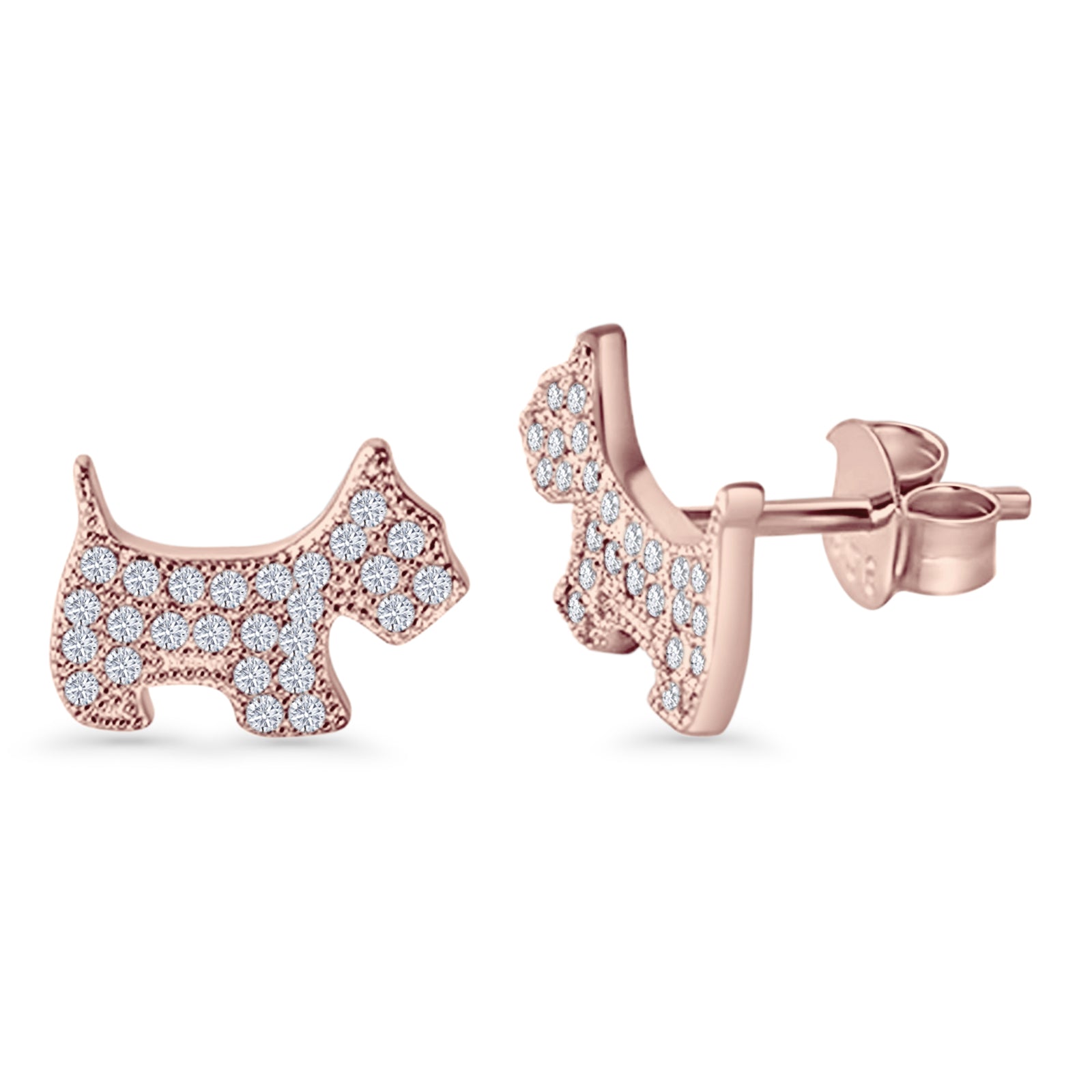 Dog Stud Earring