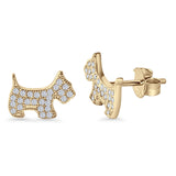 Dog Stud Earring