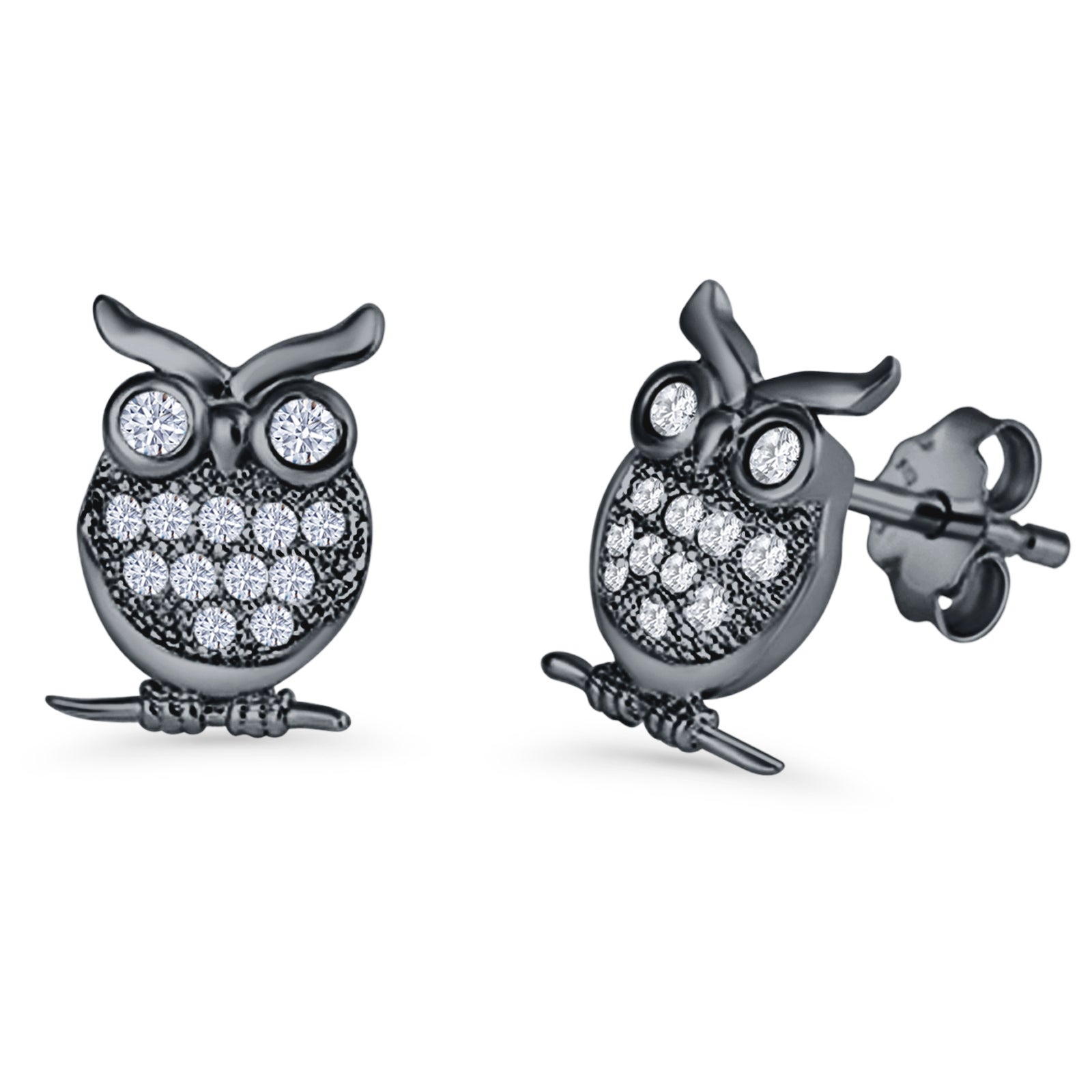 Owl Stud Earring