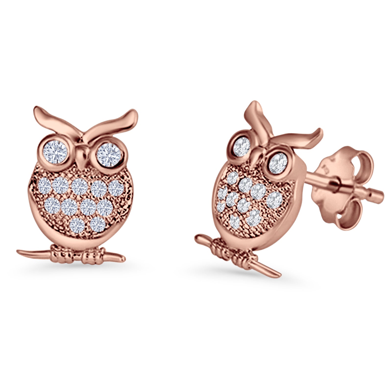 Owl Stud Earring
