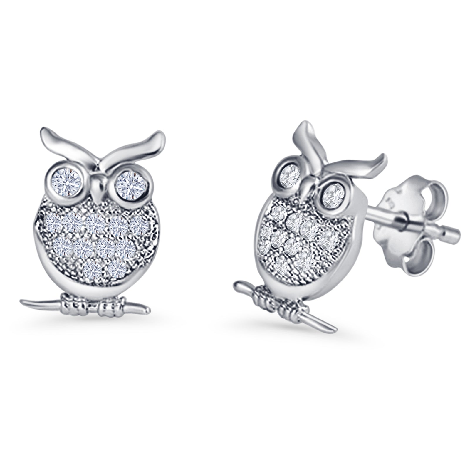 Owl Stud Earring