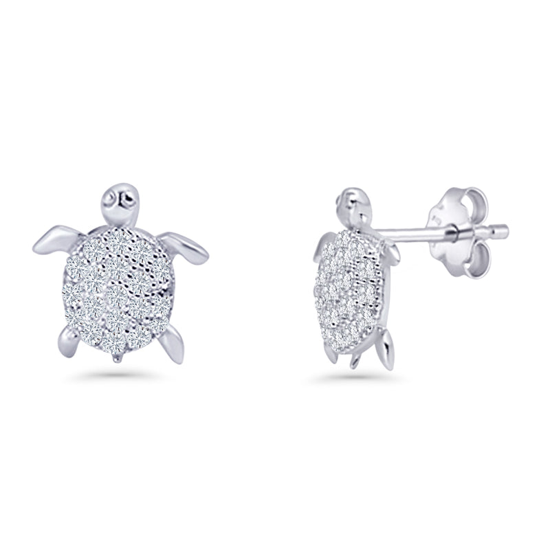Turtle Stud Earring