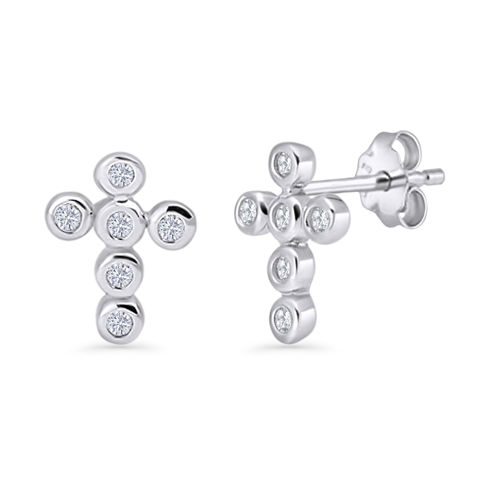 Crisscross Stud Earrings