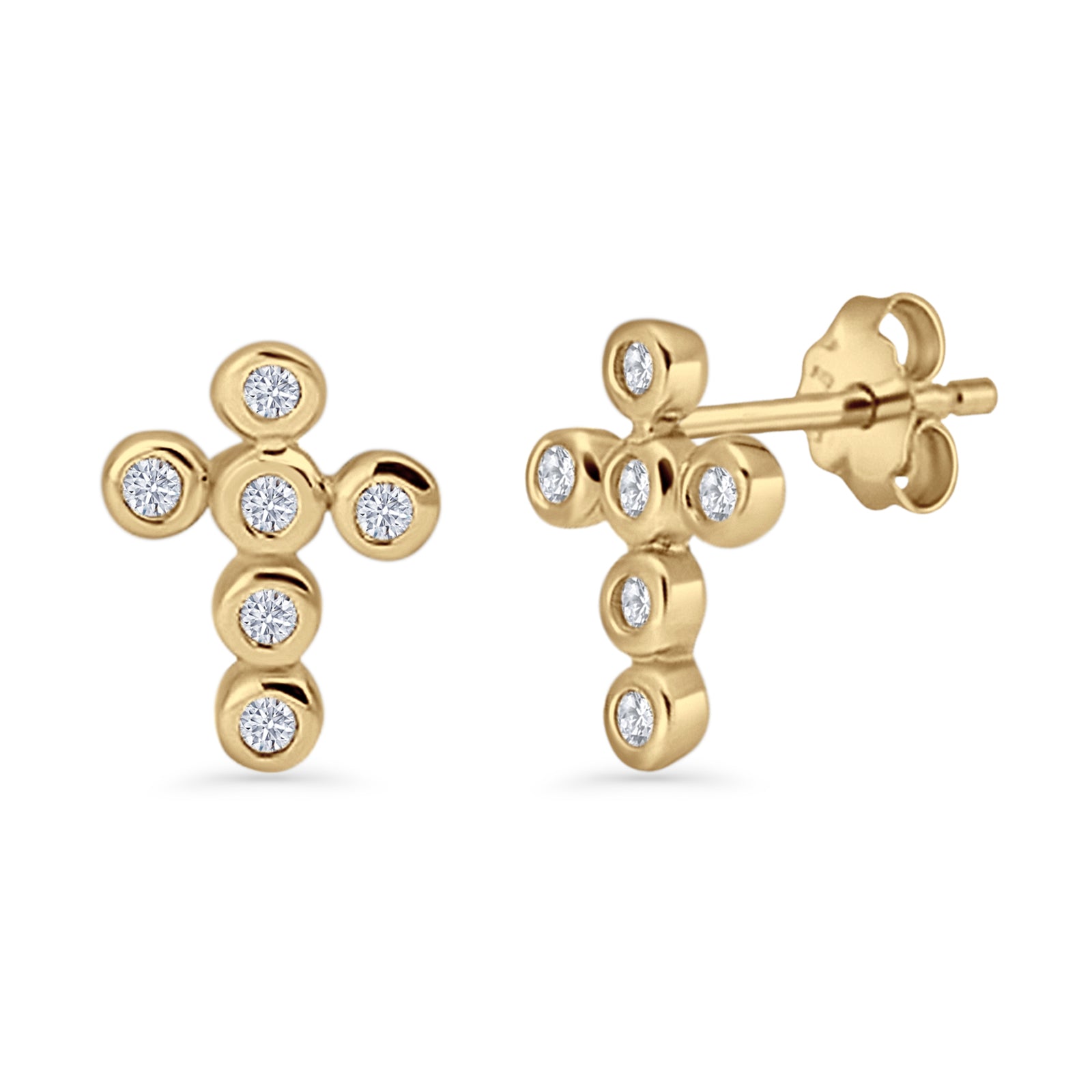 Crisscross Stud Earrings