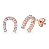 Horseshoe Stud Earrings