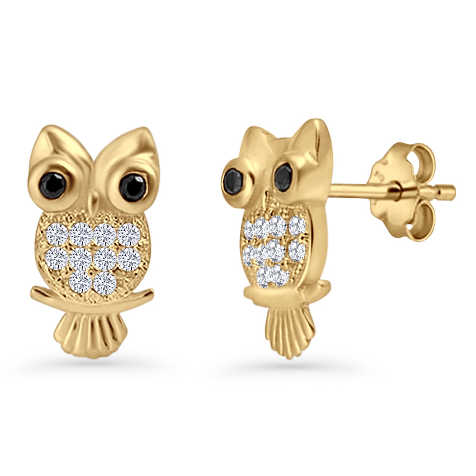 Owal Stud Earrings