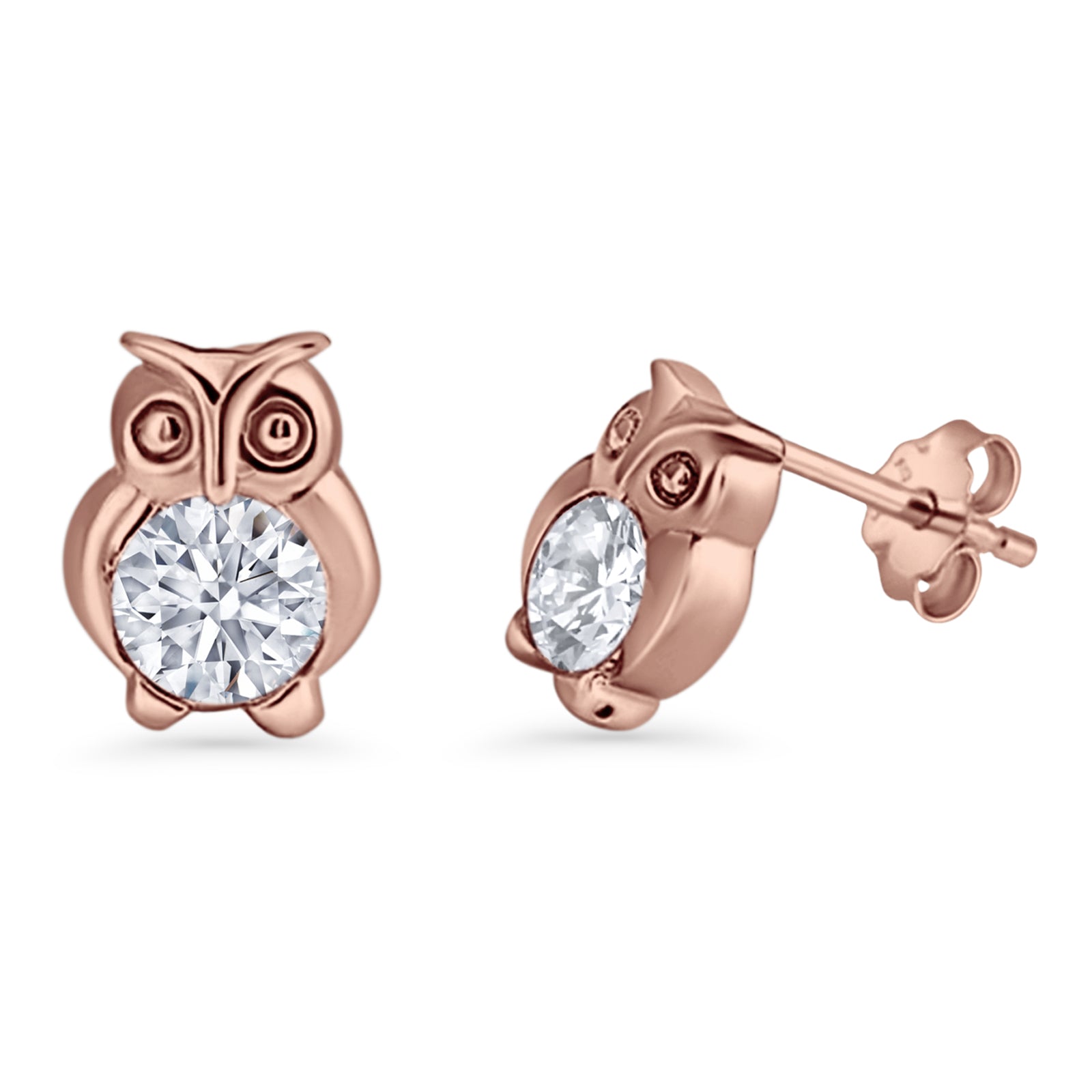 Owl Stud Earrings