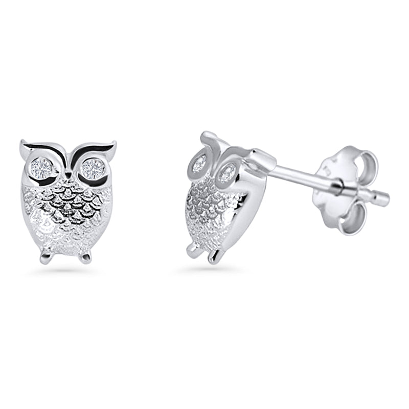 Owl Stud Earrings