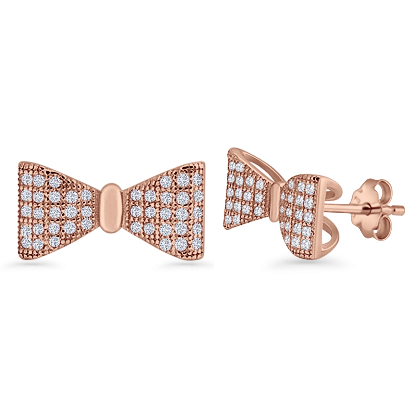 Bow Knot Stud Earrings