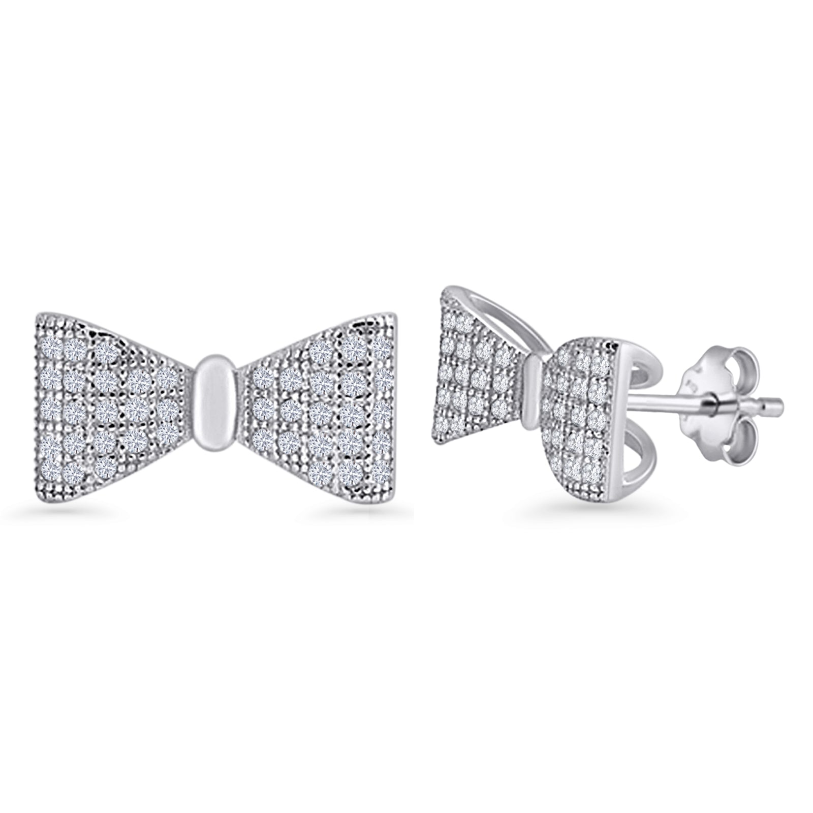 Bow Knot Stud Earrings