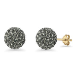 Full Ball Stud Earring