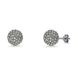 Full Ball Stud Earring