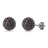 Full Ball Stud Earring