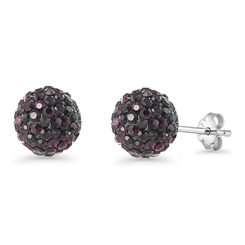 Full Ball Stud Earring