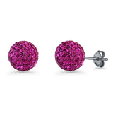 Full Ball Stud Earring