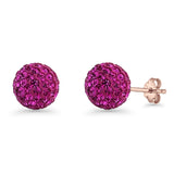 Full Ball Stud Earring