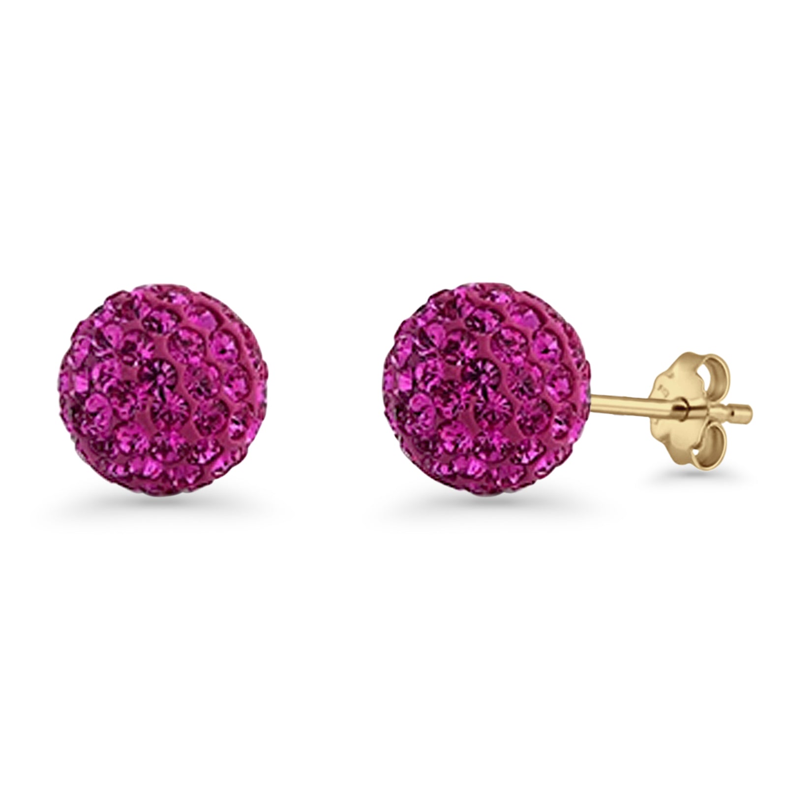 Full Ball Stud Earring