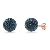 Full Ball Stud Earring