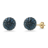 Full Ball Stud Earring