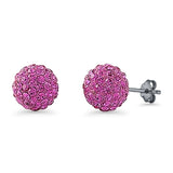 Full Ball Stud Earring