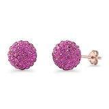Full Ball Stud Earring