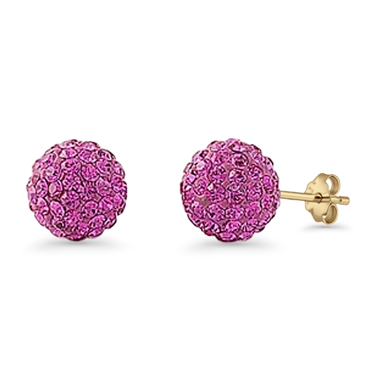 Full Ball Stud Earring