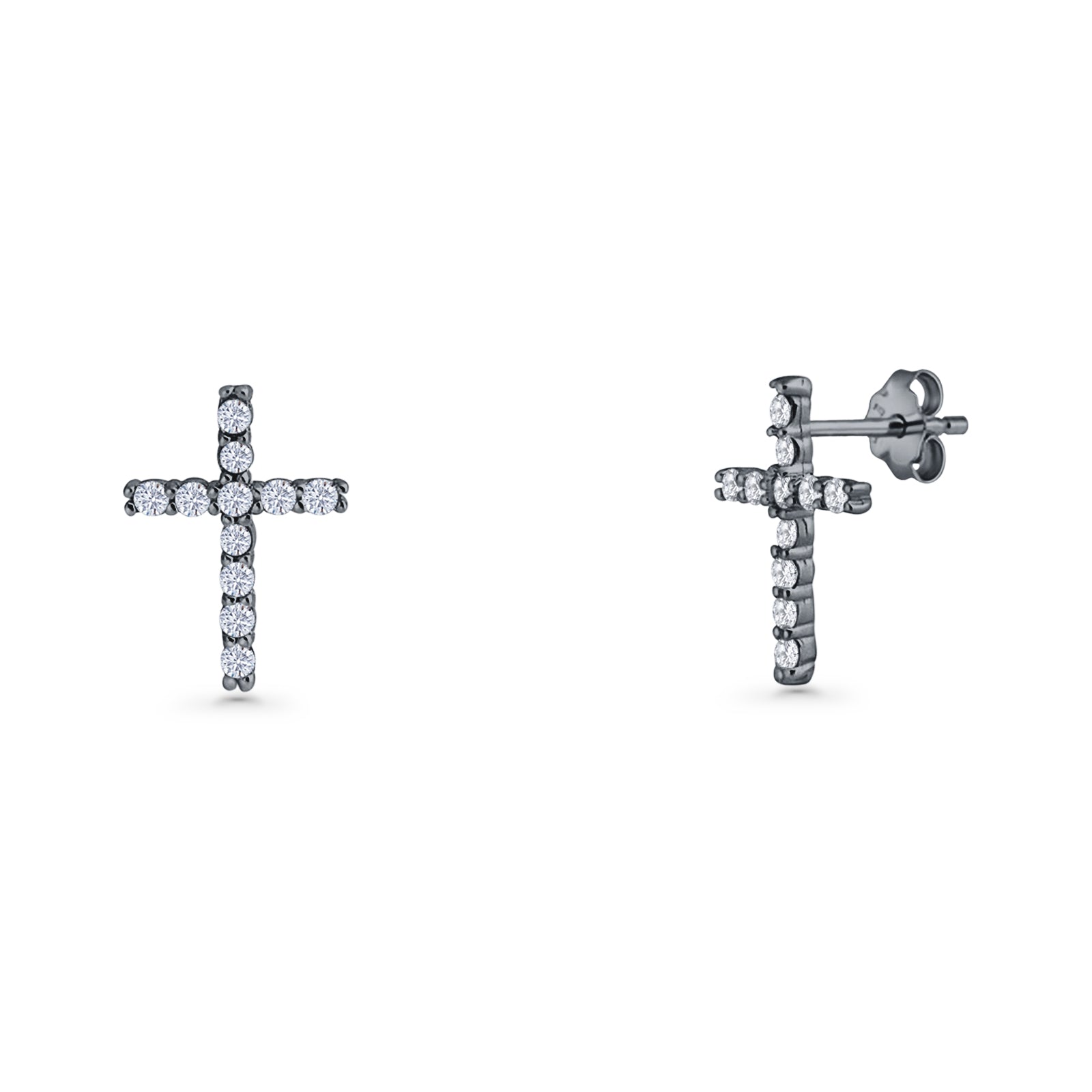 Cross Stud Earring