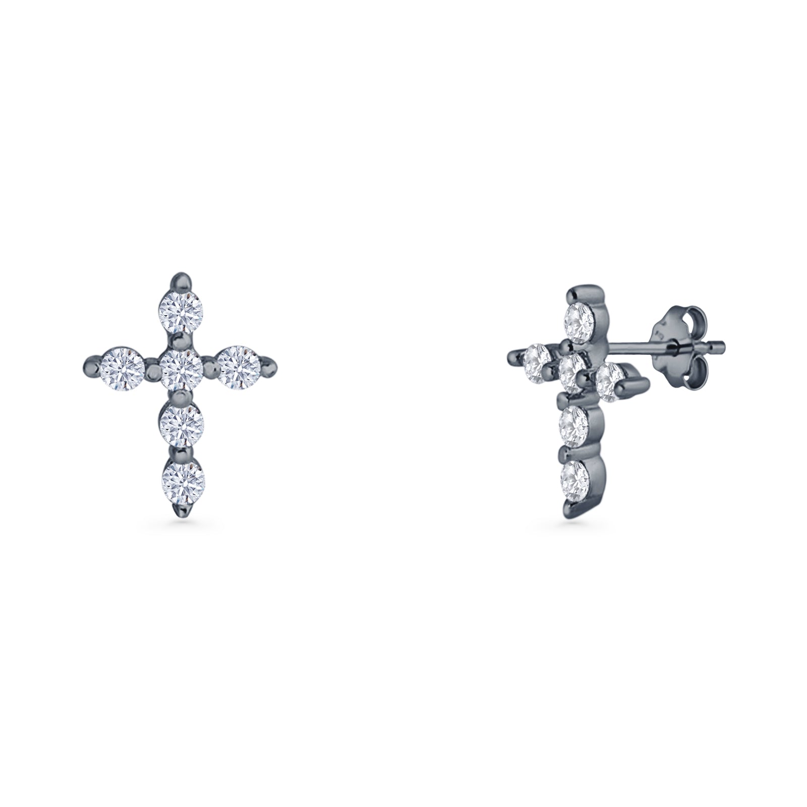 Cross Stud Earring