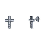 Cross Stud Earrings
