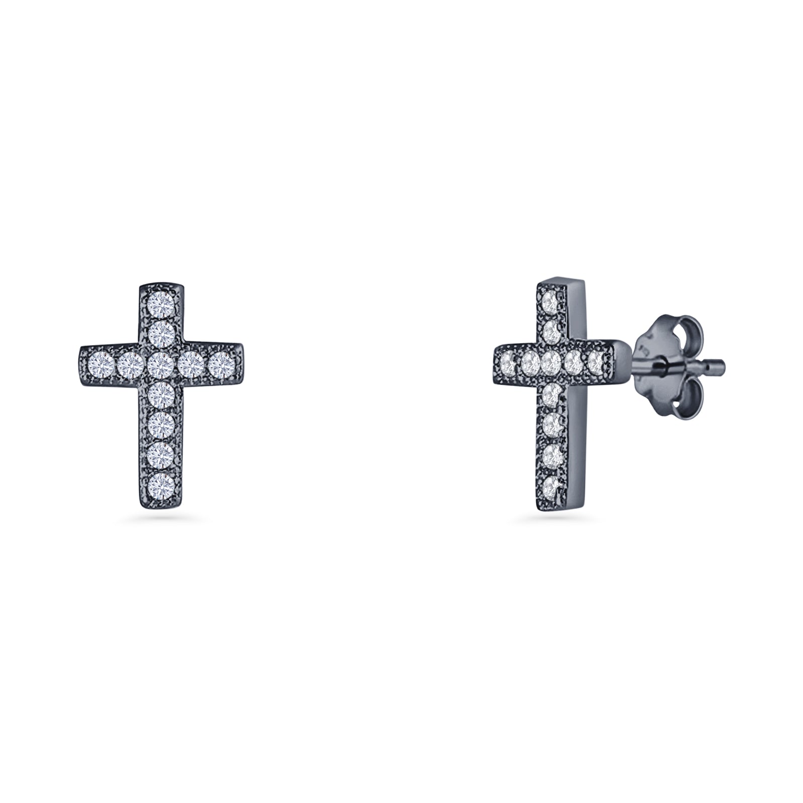 Cross Stud Earring