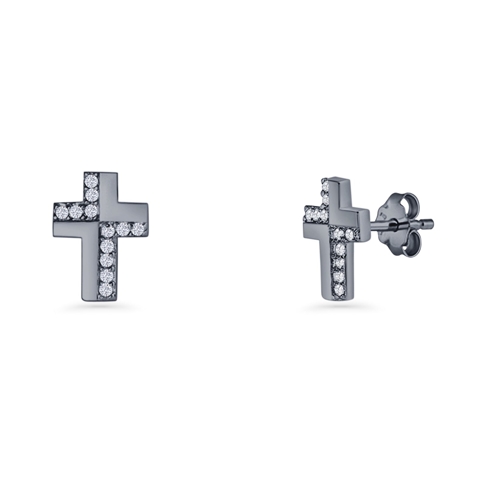 Cross Stud Earring