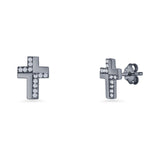 Cross Stud Earring