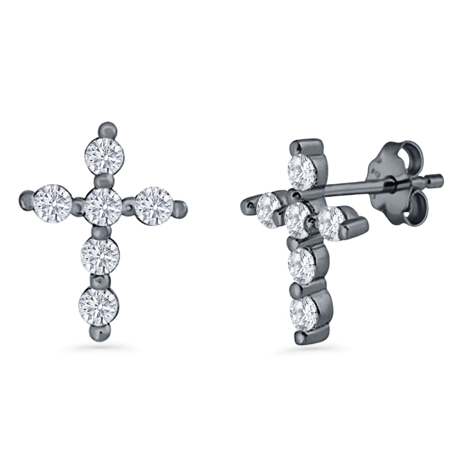 Cross Stud Earring