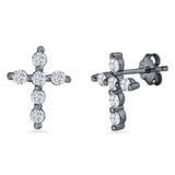 Cross Stud Earring