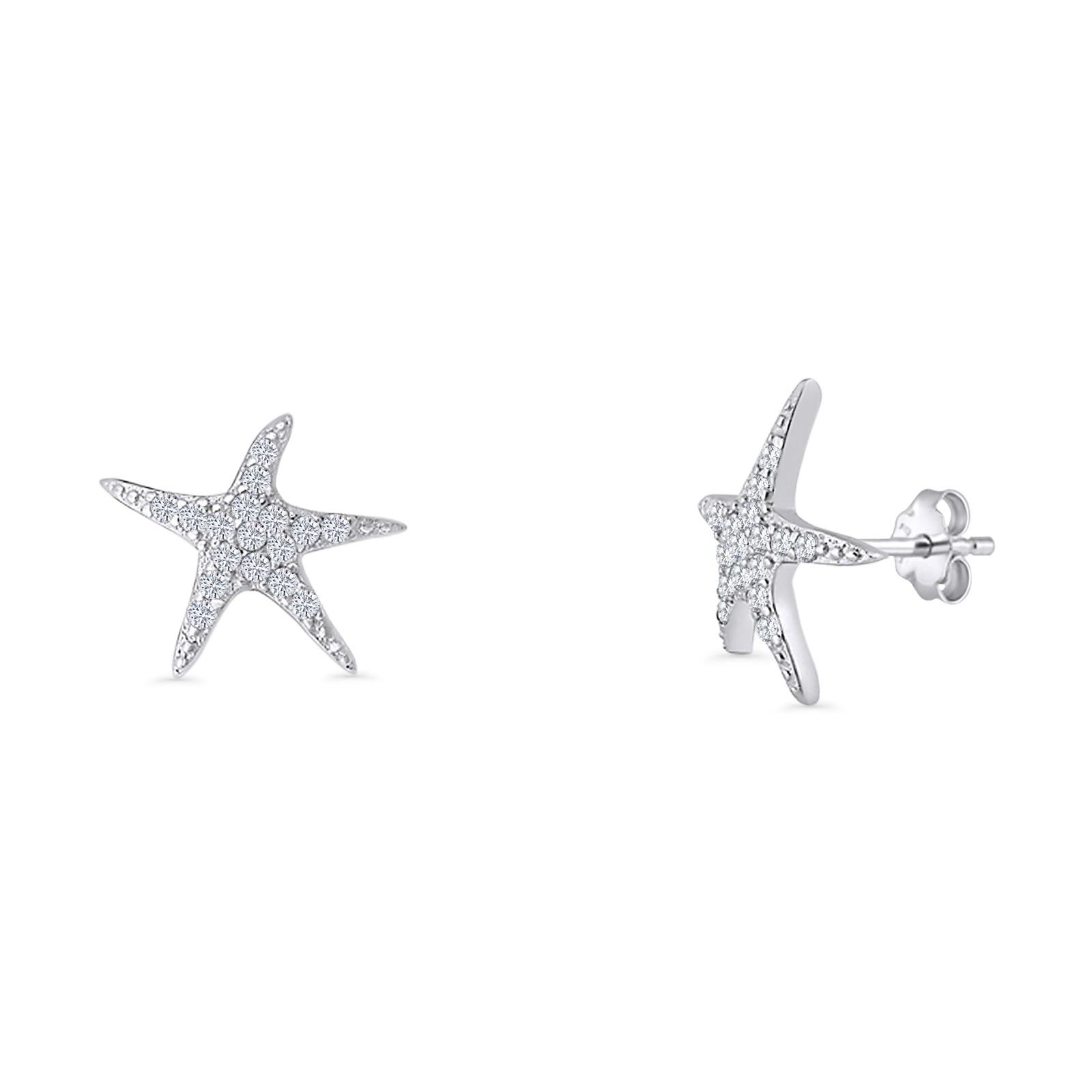 Starfish Stud Earrings