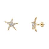 Starfish Stud Earring