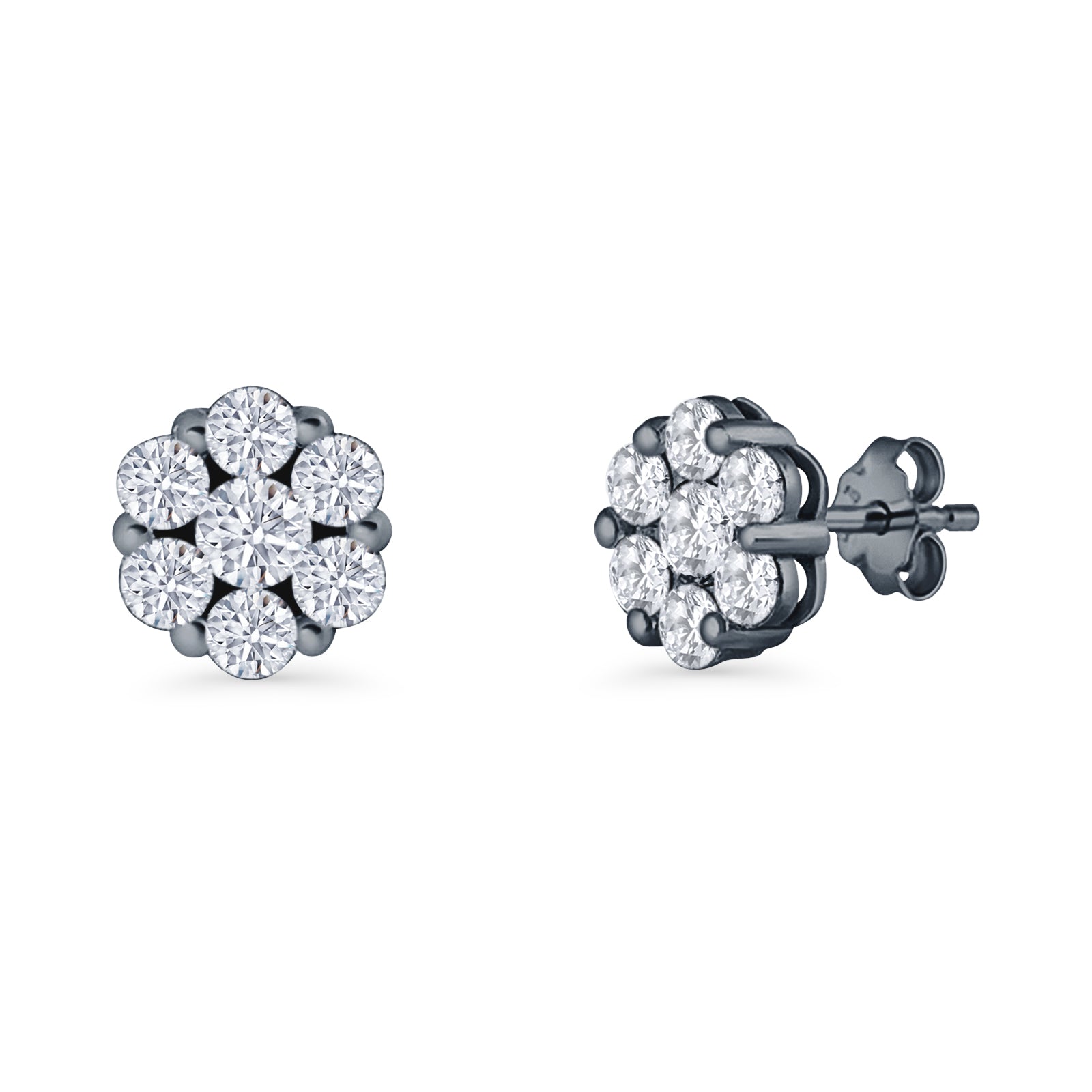 Floral Stud Earrings