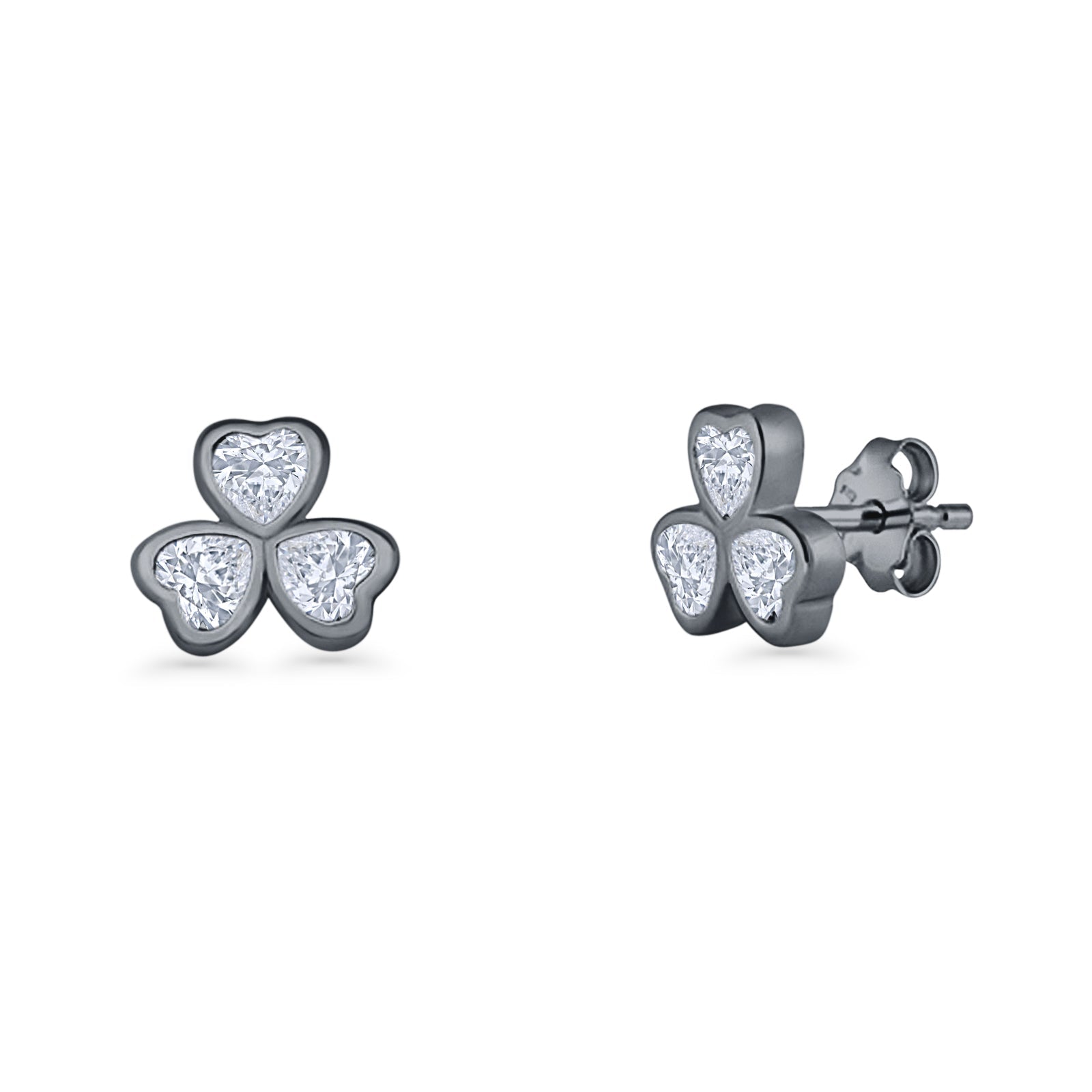 Clover Leaf Stud Earring