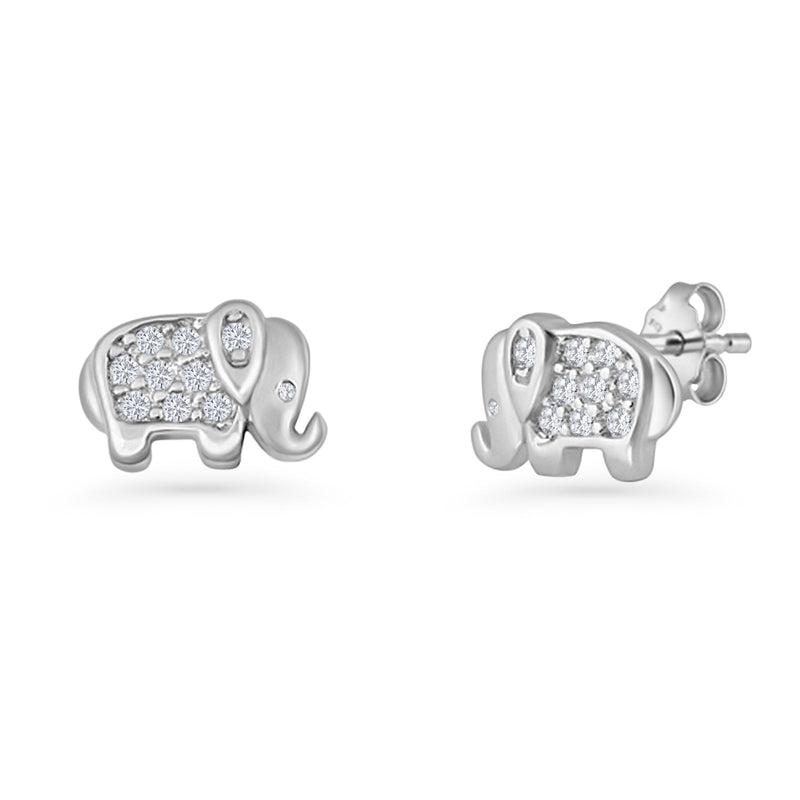 Elephant Stud Earrings