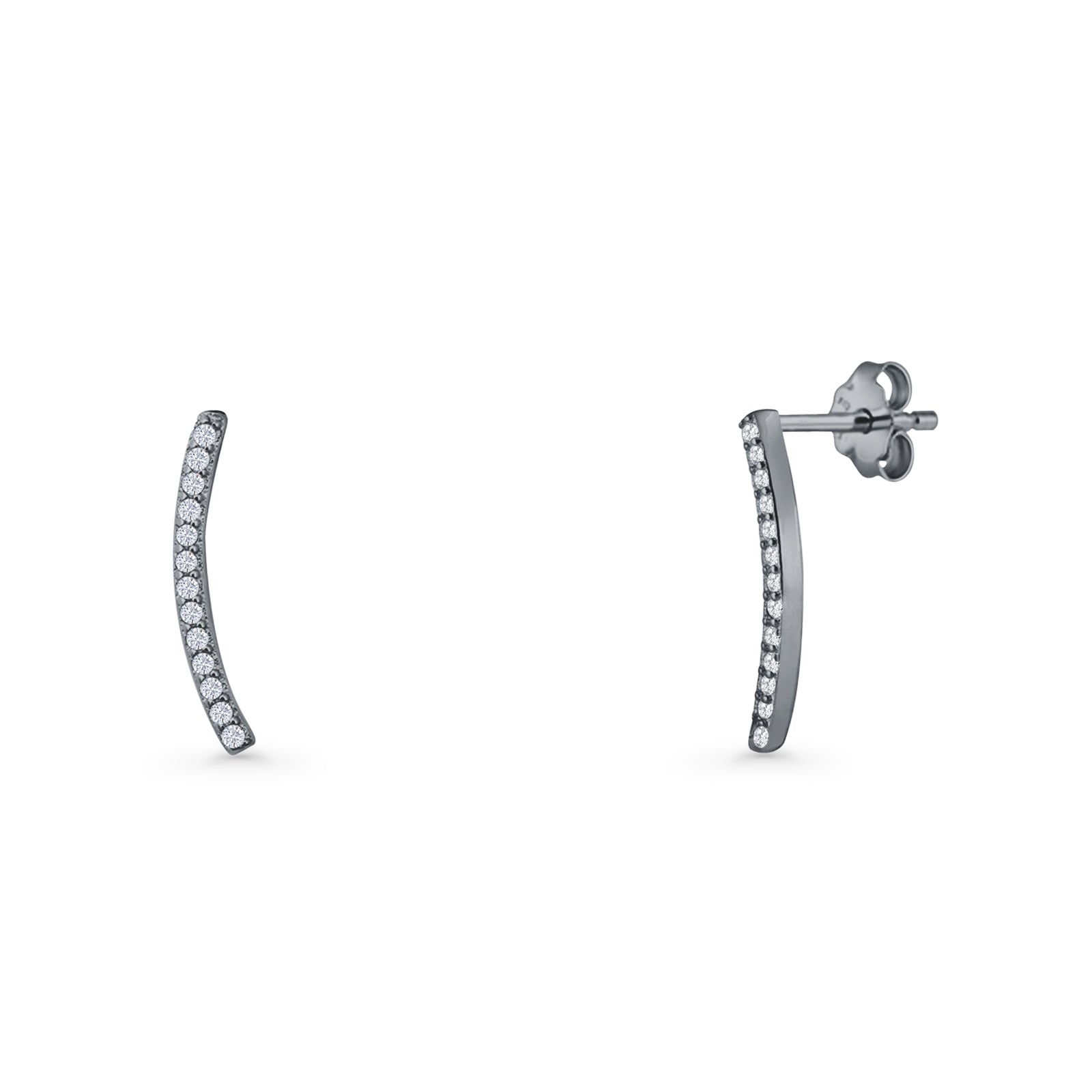 Bar Stud Earrings